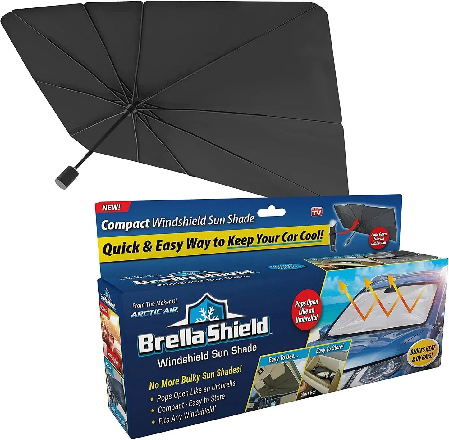 Car Windshield Sun Shade For UV Protection