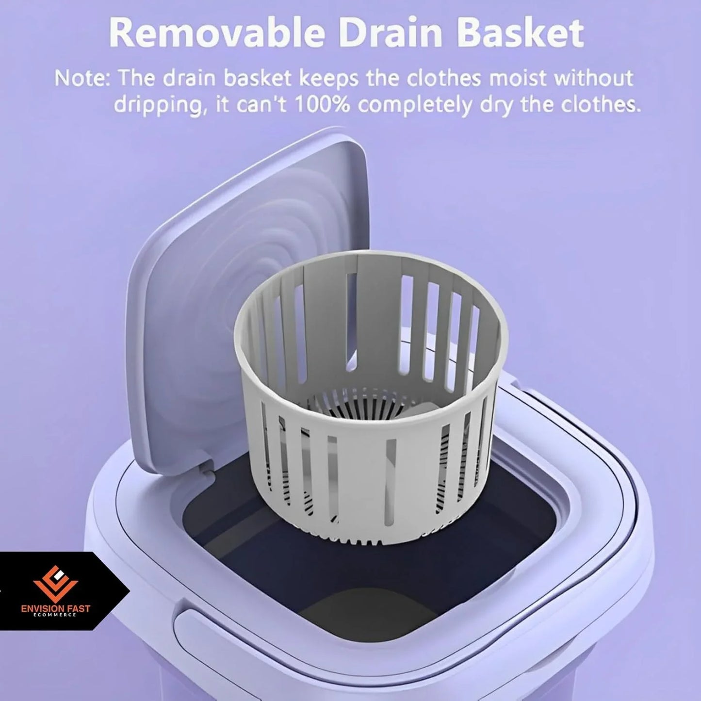 Portable Folding Mini Washing Machine